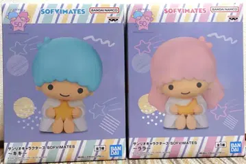 산리오 SOFVIMATES 키키 라라 피규어 2종 세트