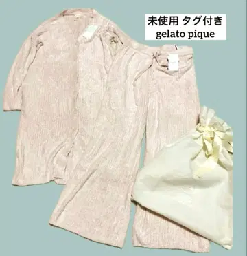 미사용 택 포함 gelato pique 젤라토 피케 셋업 상하의