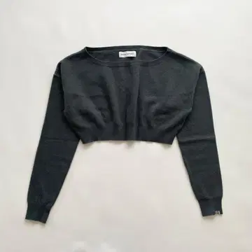 extreme cashmere x 숏 기장 니트 그레이