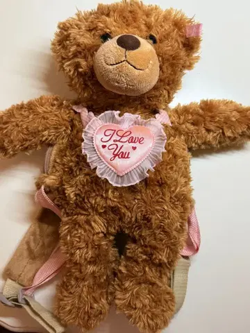 나일 퍼치 nile perch 봉제 인형 백팩 테디베어