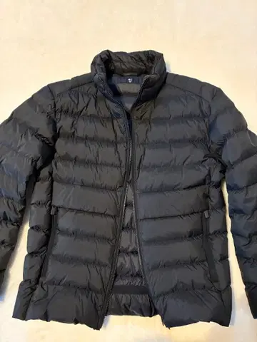 [ 컨디션 최상 ] 유니클로 +J 라이트 다운 자켓 블랙 M 질 샌더