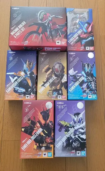 S.H.Figuarts 가면라이더 빌드 7개 묶음 판매 새상품