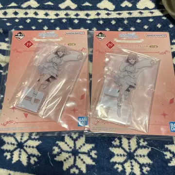 아이돌 마스터 샤이니 컬러즈 세리자와 아사히 아크릴 스탠드 2개