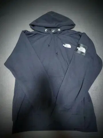 THE NORTH FACE 블랙 후드 부착 후드티