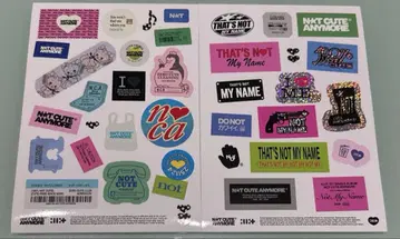 ILLIT NOT CUTE ANYMORE 스티커 2개 세트