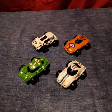 미니카 4대 세트 컬러풀 레이스카풍