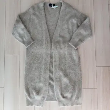 SHIPS 모헤어 혼방 롱 가디건