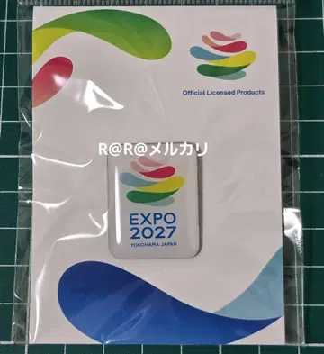 만국 박람회 EXPO 2027 핀 배지 핀 배지 핀즈 꽃 박람회 2