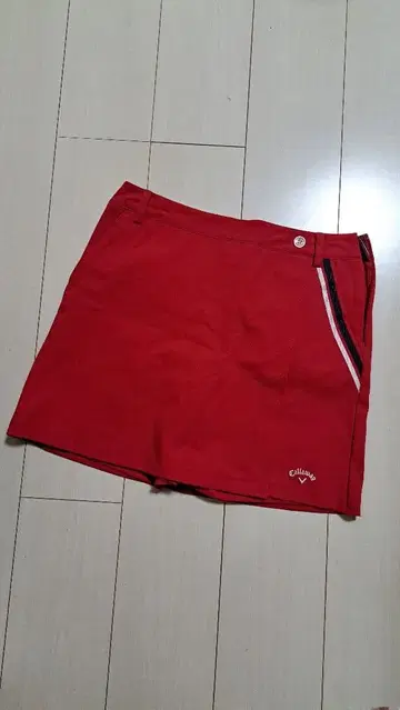 Callaway 빨간색 스커트 L