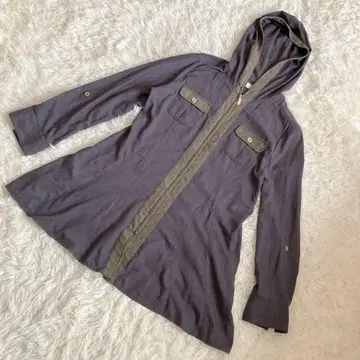 피노레 아름다운 실루엣 집업 후드티 튜닉 38