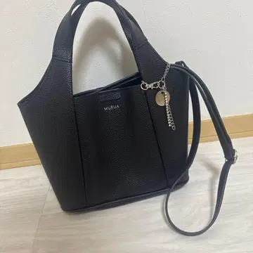 MURUA 블랙 핸드백 숄더백