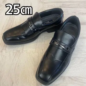 블랙 스트레이트 팁 25cm 드레스 슈즈 비즈니스 슈즈