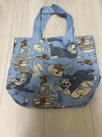 톰과 제리 고블랑 직조 토트백
