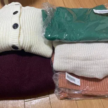 연말까지 대특가 GRL 5세트 묶음 판매 겨울 상품 미사용 새상품