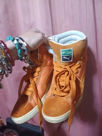 PUMA 푸마 350402-03 스웨이드 하이컷 모델 28cm