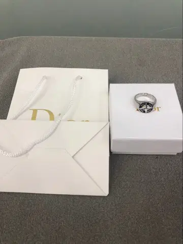 크로스 모티브 실버 반지 19호 상당