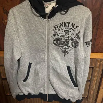 테드맨 그레이 집업 후드티 Ted company