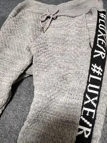 LUXE/R 조거 팬츠 M 그레이