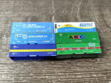 N 게이지 컨테이너 6개 세트