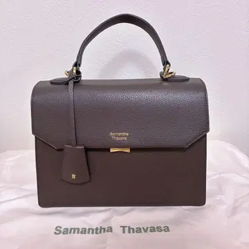 사만사 타바사 브라운 핸드백