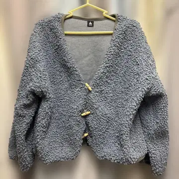 merlot 보아 자켓 그레이