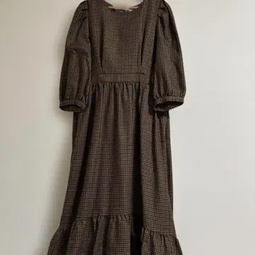 moussy 프릴 롱 원피스