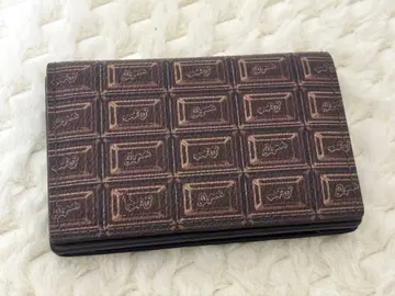 Q-pot 비터 초콜릿 카드 케이스 명함지갑