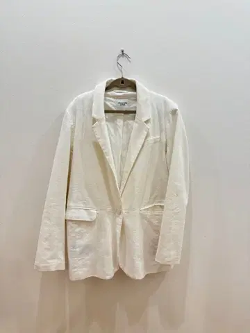 Abercrombie & Fitch 화이트 자켓 S