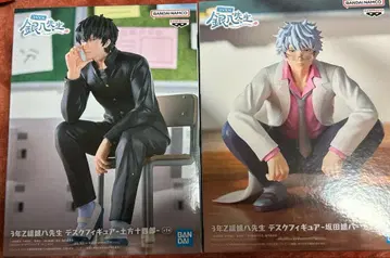 은혼 데스크 피규어 긴파치 히지카타 2체 세트