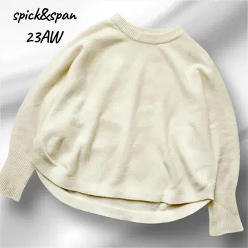[ 새상품급 ] 스픽 앤 스팬 23AW 돌먼 롱 리브 니트 풀오버