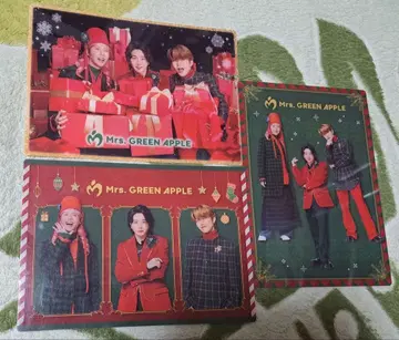 Mrs. GREEN APPLE 로손 한정판 오리지널 비주얼 시트