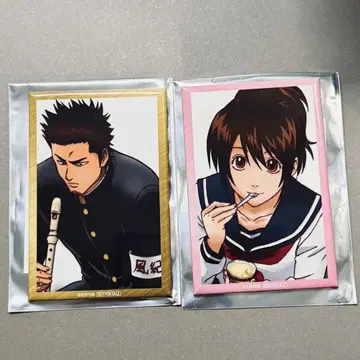 점페스 애니플렉스 은혼 추첨회 D상 스퀘어 캔뱃지 오타에 곤도 이사오