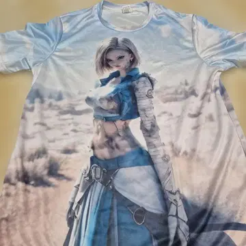 인조인간 18호 3D 그래픽 티셔츠