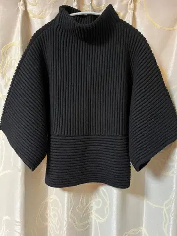 tobechic 투 비 시크 마린 니트 블랙