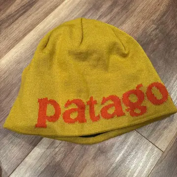 patagonia 니트 모자 머스타드 새상품