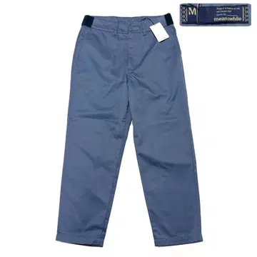 [ 미사용 택 포함 ] meanswhile 코르셋 팬츠 일본제 블루 계열