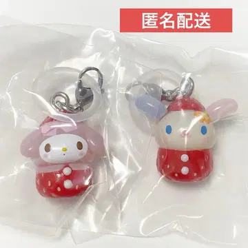 산리오 캐릭터즈 딸기 메지루시 액세서리 / 마이멜로디, 우사하나