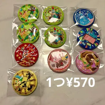 디즈니 자수 캔뱃지 2