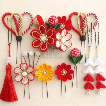 츠마미세이 머리 장식