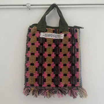 [ PUEBCO ] TRUCK SEAT FABRIC SMALL TOTE