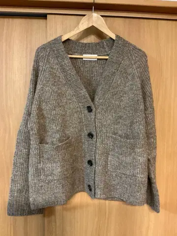 Mila Owen 브라운 니트 가디건