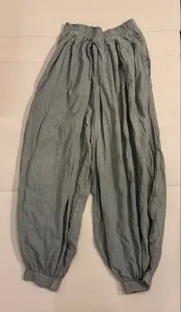 젠 선생님의 일상복 벌룬 팬츠 슬림 그레이 사이즈 M