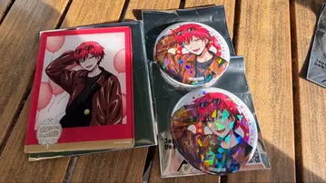 암살교실 아카바네 카르마 캔뱃지 아크릴 카드 요미우리랜드