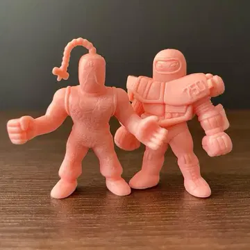 근육맨 지우개 라면맨 VS 바이크맨