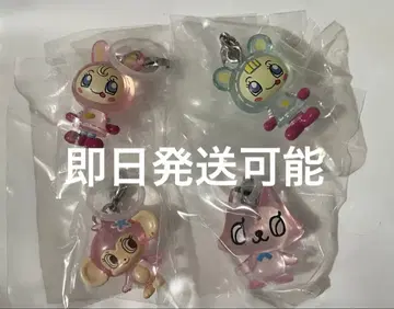 미사용 나루미야 캐릭터 메지루시 액세서리 4점 세트