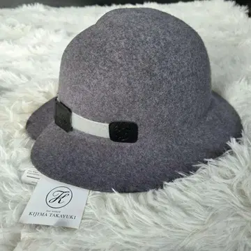 키지마 타카유키 디즈니 그레이 울 페도라 햇 새상품