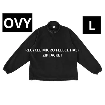 OVY RECYCLE MICRO FLEECE HALF ZIP JACKET