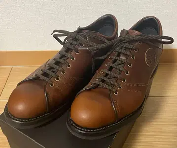 셰틀랜드 폭스 브라운 가죽 캐주얼 슈즈