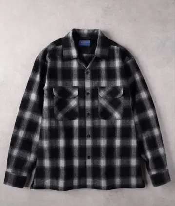 Back number/플란넬 셔츠 블랙 FJ 감수 L 사이즈