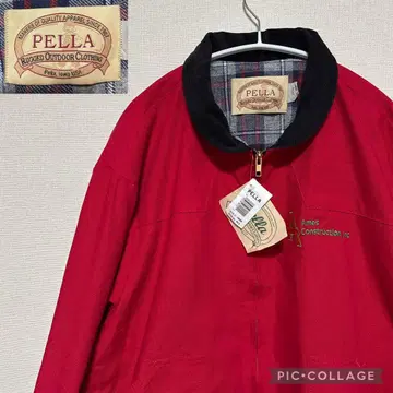 USA제 Pella 덕 워크 자켓 기업 자수 로고